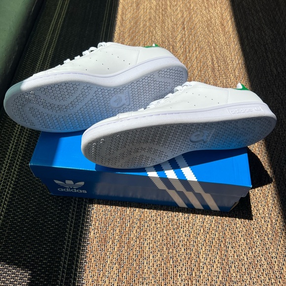 Adidas Stan smith Sz 8 1/2 men white/green with original box(NWT). - Picture 6 of 6